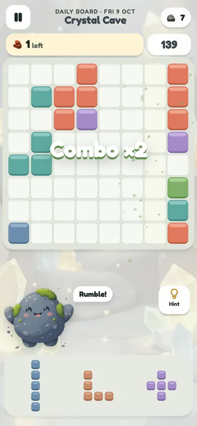 A combo on the Daily Board